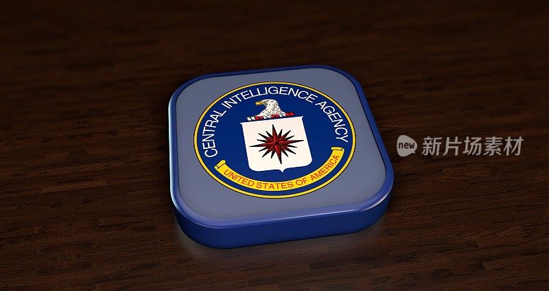 CIA, CIA徽章，美国中央情报局。